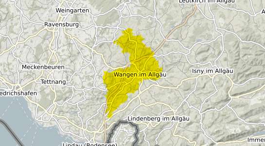 Immobilienpreisekarte Wangen im Allgäu